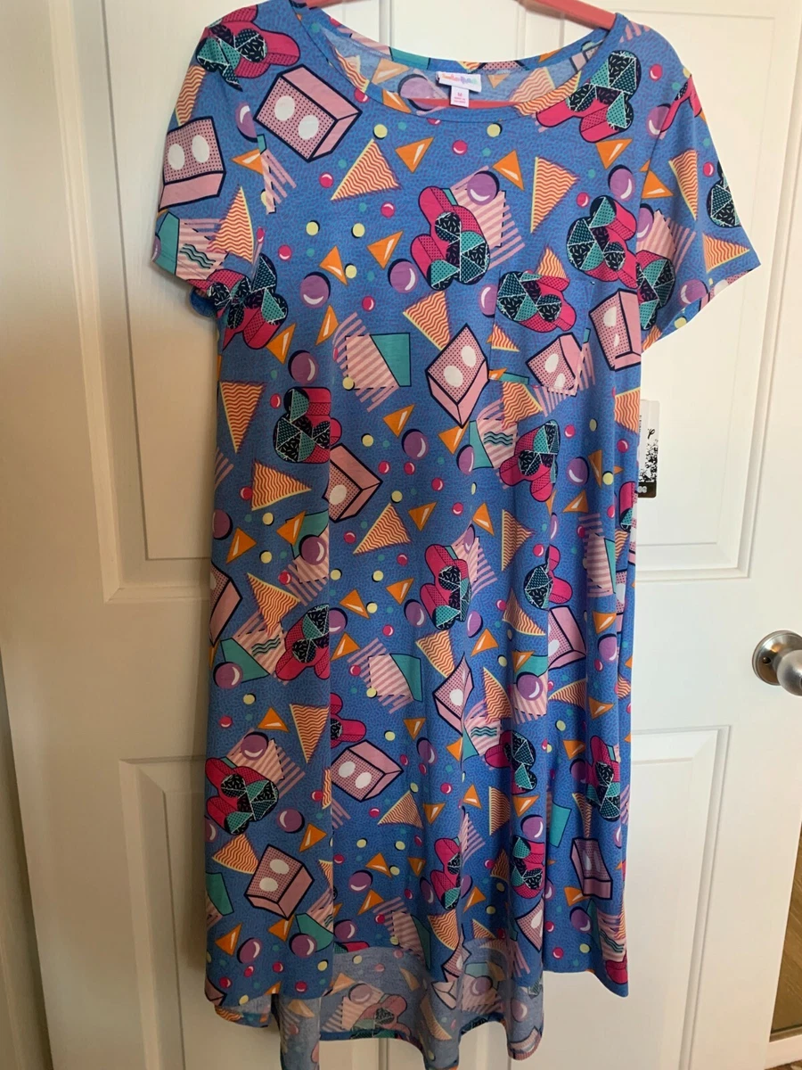 NEW LuLaRoe Disney CARLY DRESS Mickey Mouse M Medium