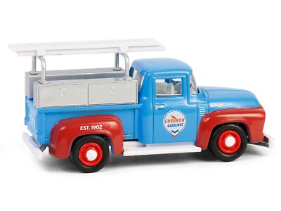 1956 FORD F-100 PICKUP W/TOOLS BLUE 