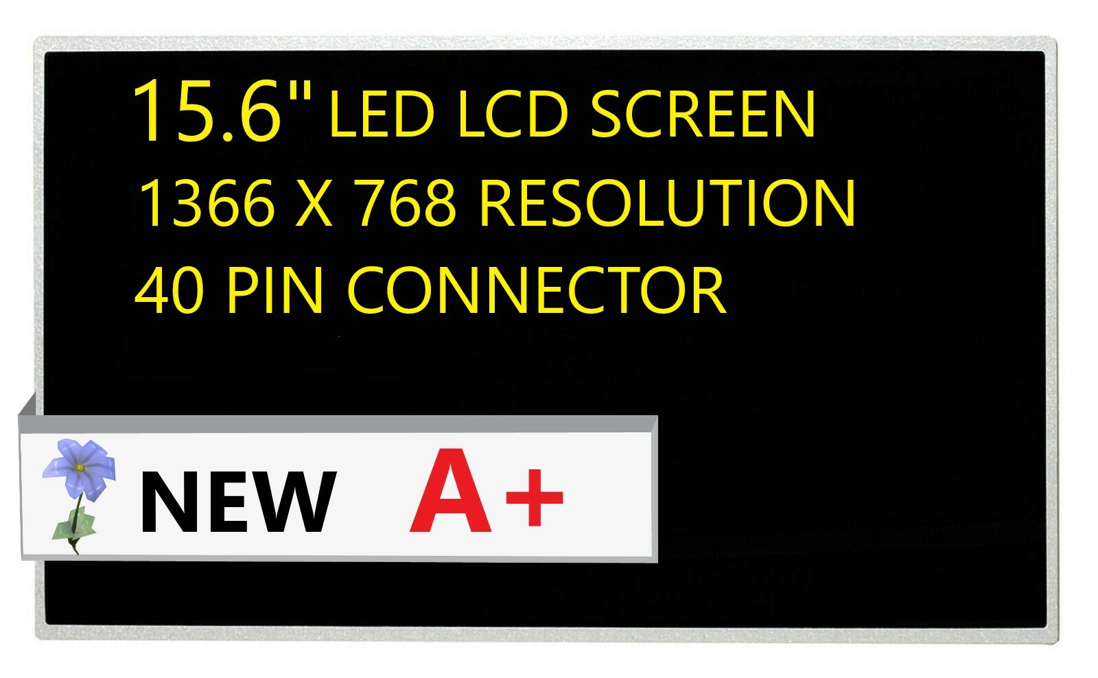 LAPTOP LCD SCREEN FOR HP PAVILION G6-1D18DX 15.6 WXGA HD LED