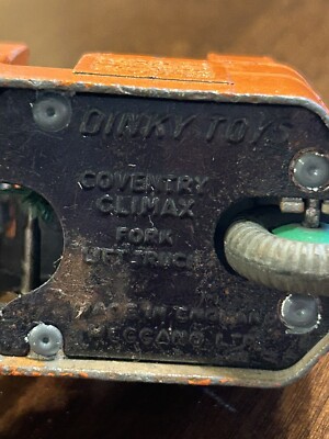 REPLIQUE BOITE Chariiot Elevateur Coventry Climax : Dinky Toys 1959 EUR