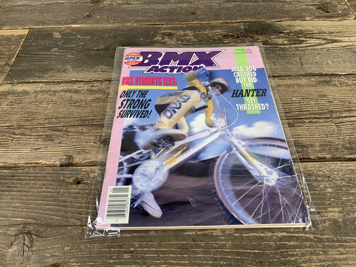 January 1987 Bmx Plus Magazine Old School Vintage | eBay