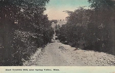 Postcard Hard Scrabble Hill Near Spring Valley MN 