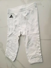 Adidas Techfit Primeknit Pants White No Pads M99637 Men’s Size L M MSRP $100