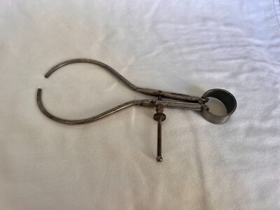 Antique Steel Spring Joint Caliper Tool, 801 Brown & Sharpe Mfg Co.