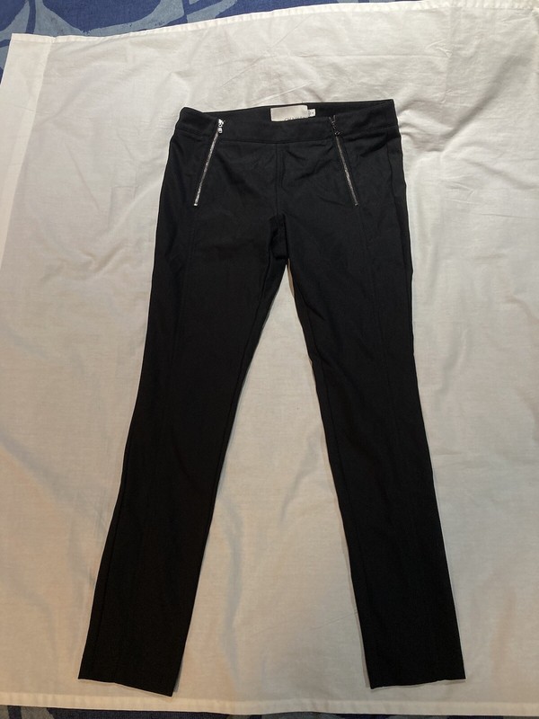 Chaiken Pants, Zipper Pants, Women’s Size 4, Made In The USA!