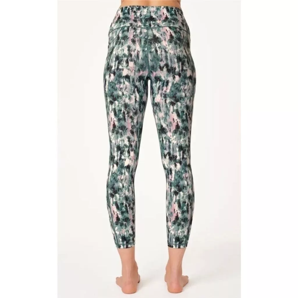 sweaty-betty super sculpt pocket 7/8 xray floral print leggings