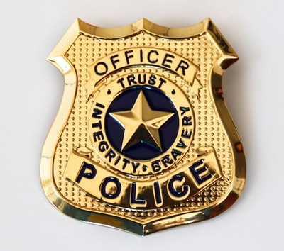 USA Zootopia Cosplay Rabbit Judy Hopps Police Officer Badge Prop