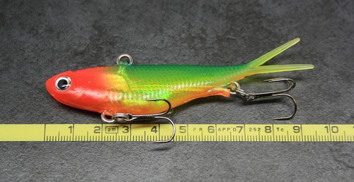 Soft Plastic Vibe Lures x5, 95mm, Vib Vibes Blade trazo transam Fishing Lure - Picture 3 of 7