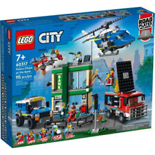 🚓 LEGO City - Police Chase at the Bank Set Model: 60317 Building Kit 915Pcs New