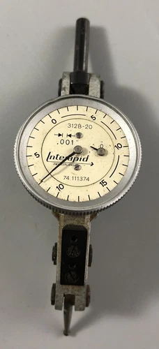 Interapid Dial Test Indicator 312B-20 .001” Switzerland Made Machinist S3.1