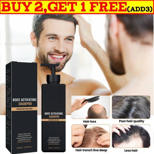 Shampoo Root Activator, Root Activator Shampoo, SPARTAN Hair Loss