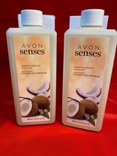 Avon Senses CREAMY COCONUT Bubble Bath, 16.2 oz. NOURISHING BEACHY New/sealed