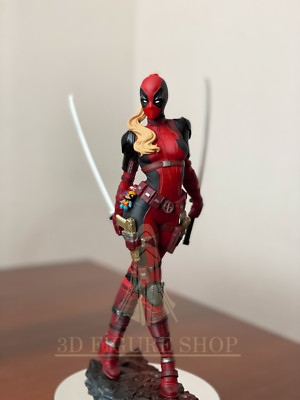 Lady Deadpool Marvel Legends/3d Figure 25cm Professional Hand Painted