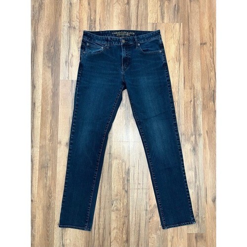 American Eagle 360 Extreme Flex Skinny Blue Jeans Herren 34x34