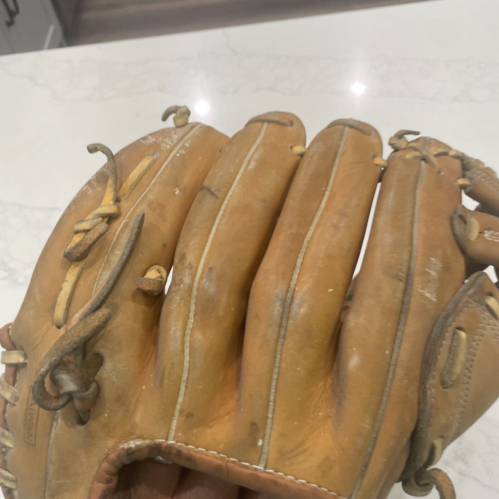 Vintage Spalding JIM PALMER HOF 42-243 12" Leather Baseball Glove RHT