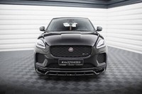 Cup Front Ansatz FüR Jaguar E-Pace R-Dynamic Mk1 Schwarz Spoiler Spoilerlippe