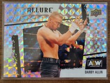 2022 AEW Darby Allin White Diamond /50 ALLURE Trading Card Upper Deck #86026