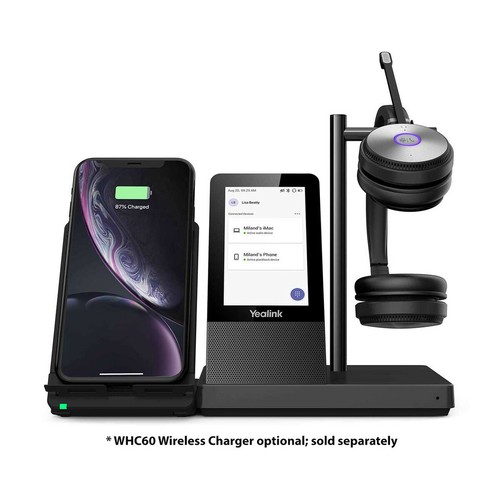 Yealink WH66 DUAL TEAMS, Workstation DECT Wireless Headset Dual Microsoft NEW - Picture 3 of 6