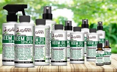 Leaf Spot Treatment Organic Neem Oil for Plants Natural Garden Insect Repellent