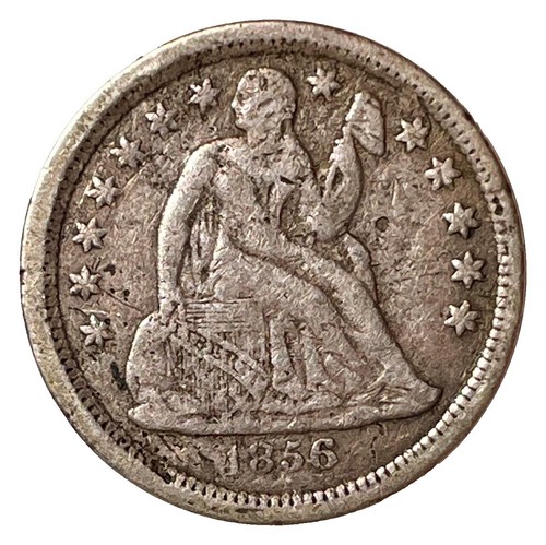 1856 P Seated Liberty Half Dime Z2075 | eBay