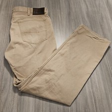 Polo Ralph Lauren Pants Men's 38x32 Straight Leg 5-Pocket Khaki Cotton