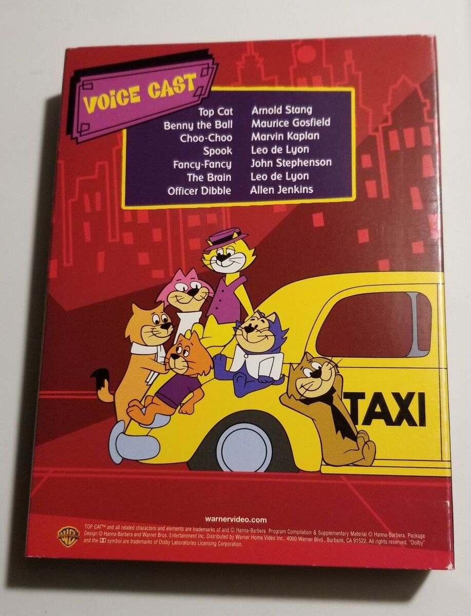 Top Cat - The Complete Series (DVD, 2004, 4-Disc Set Top Cat - The Complete Series (DVD, 2004, 4-Disc Set