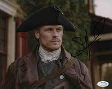 Sam Heughan Outlander Autographed Signed 8x10 Photo ACOA