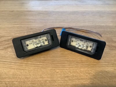BMW 3 SERIES REAR LED NUMBER PLATE LIGHT LAMPS LEFT + RIGHT 