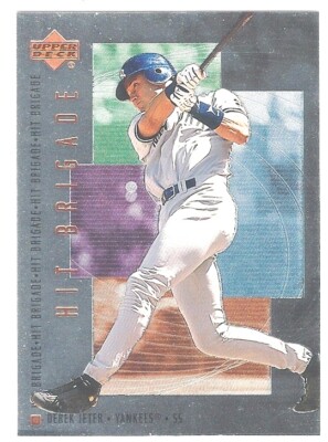 Derek Jeter 2000 Upper Deck Hit Brigade Card# H-4 | eBay