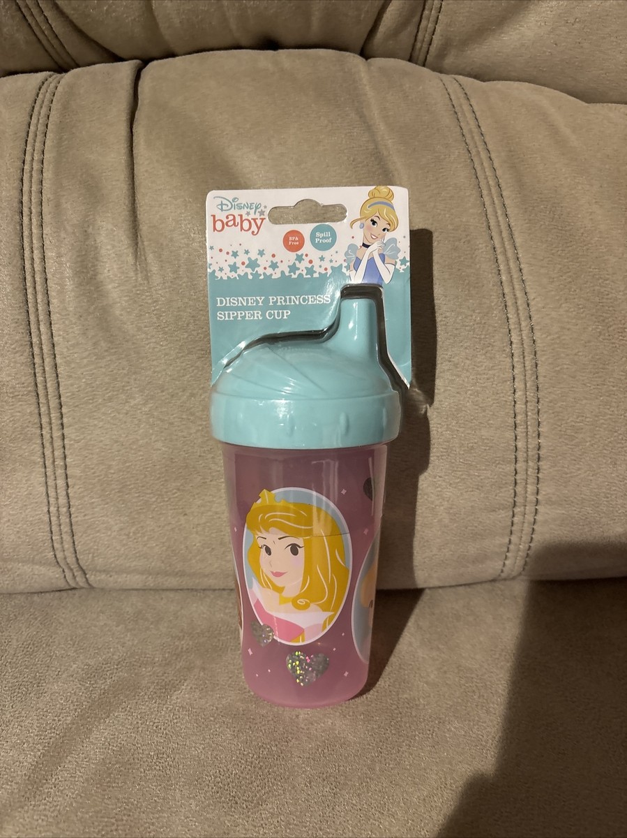 Toddler Sippy Cups for Girls 10 Ounce Princess Sippy Cup