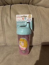 Toddler Sippy Cups for Girls  10 Ounce Princess Sippy Cup