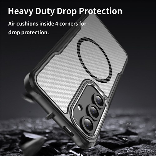 Magnetic Case For Samsung Galaxy S25 S24 FE Plus Ultra A06 A16 Hard Back Cover - Picture 2 of 13