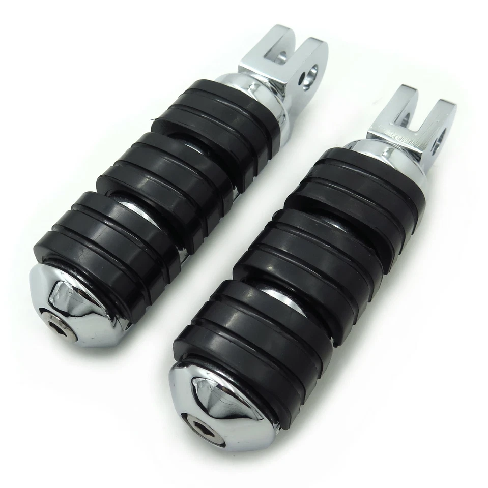 estriba cromada para Triumph Thunderbird 1995-2003 (delantera y trasera) Foto 4 de 4