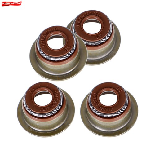 For Ezgo 295cc / 350cc 4 Stroke Gas 1991 & up Set Of 4 Seals Valve Stem Seal - Picture 2 of 9