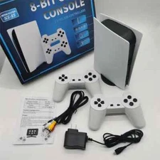 Retro game console, with 1,280 built-in games and dual game controllers