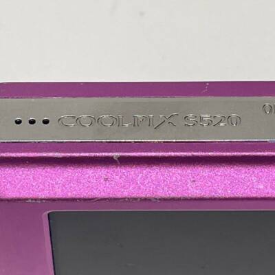Nikon COOLPIX S520 Magenta 8.0MP Compact Digital Camera