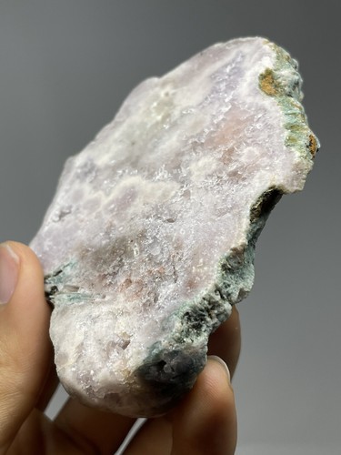 Pink Amethyst Quartz 1 Side Polished 4.6oz Brazil Crystal S7 - Picture 7 of 12