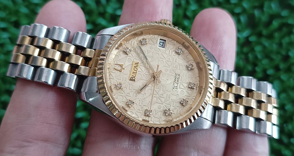 RARE VINTAGE BULOVA COMPUTER DIAL AUTOMATIC 25 JEWELS MID RARE VINTAGE BULOVA COMPUTER DIAL AUTOMATIC 25 JEWELS MID