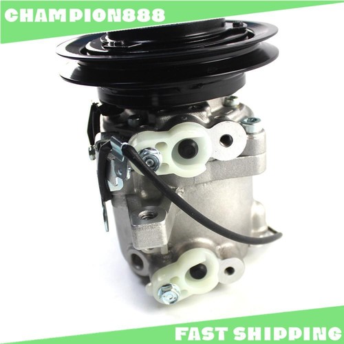 12V AC Compressor 447220-6750 3C581-50060 for Kubota M108S M5040 M7040 M8540 1PK - Picture 2 of 8