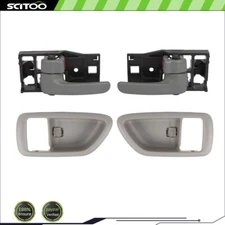 Inner Driver Passenger Side Door Handle w Bezel For TOYOTA SEQUOIA TUNDRA