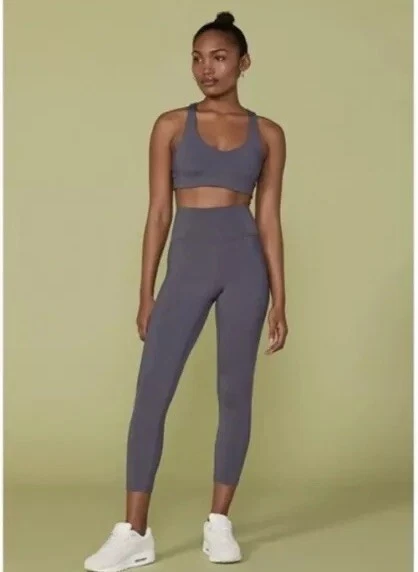 girlfriend-collective high rise compressive smoke leggings