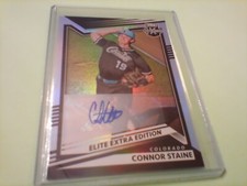2022 Elite Extra Edition Baseball Auto Autograph CONNOR STAINE  🔥 Rockies