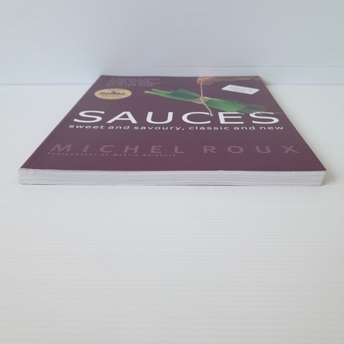 SIGNED Michel Roux Sauces paperback cookbook - Picture 7 of 19