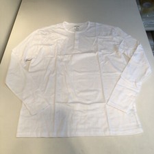 True Classic Men s Carbon Long Sleeve Henley White L