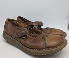 Vintage Dr. Doc Martens Mary Janes Women's 9 UK 7 Brown Leather Buckle Shoes