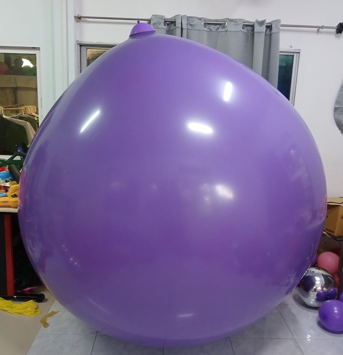 1x Big SA 80++ inch *Round Mold* **Purple** looner big latex