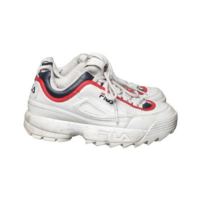 Fila, Sneaker, Größe: 38 1/2, model: disruptor cb low wmn, Weiß/Rot/Blau #uIC
