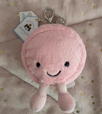 Amuseables Mia Macaron Jellycat Pink Plush Toy Gift Collectible Soft - NWT