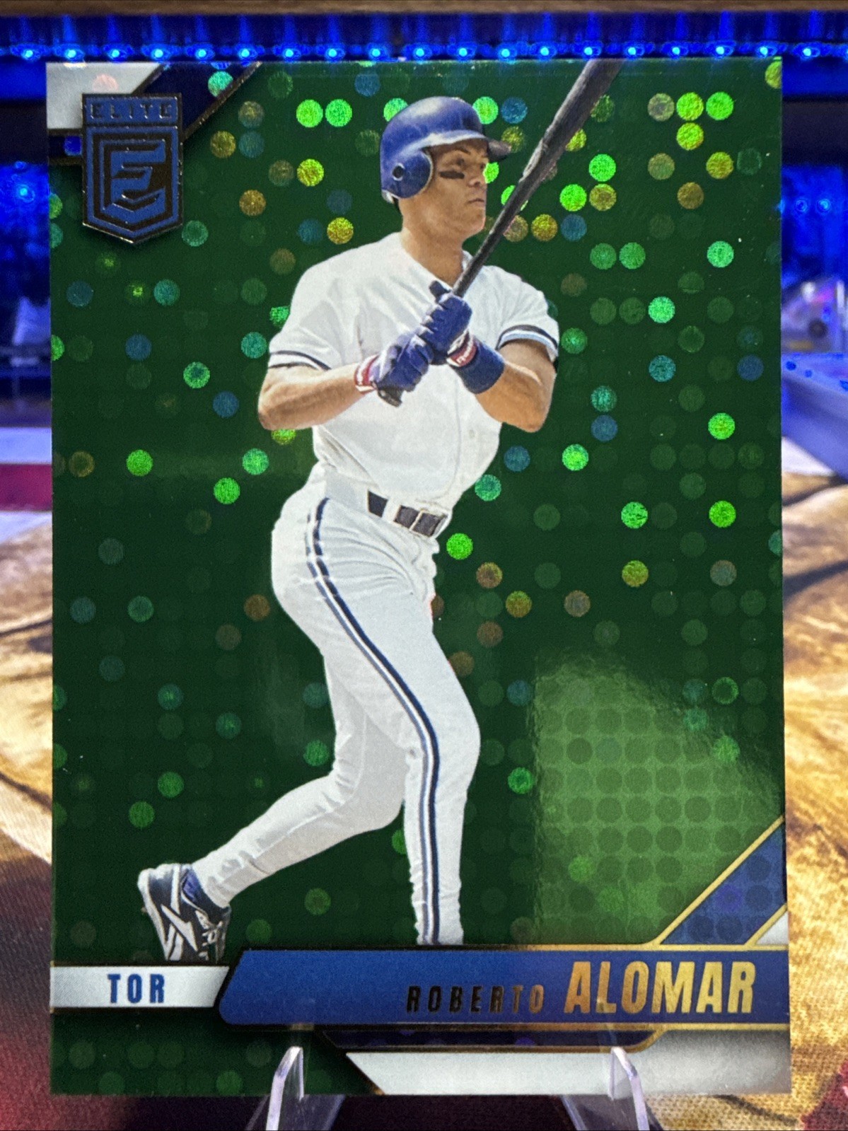2026 Donruss Elite ⭐SP-Green Disco⭐#79 Roberto Alomar 🔥 Toronto Blue Jays 