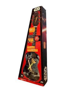 Peavey Star Wars Acoustic Guitar 1/2 Size Luke Skywalker Darth Vader VHTF W/ Box